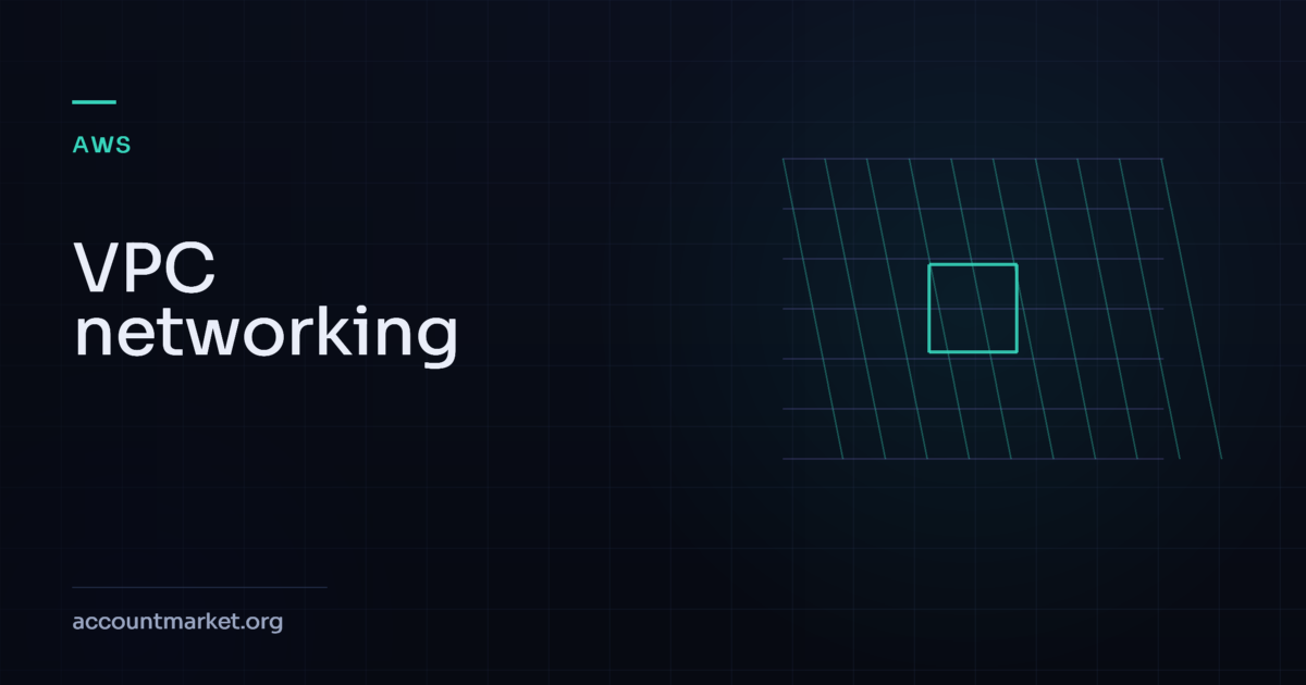 Lattice grid motif representing AWS VPC subnet routing